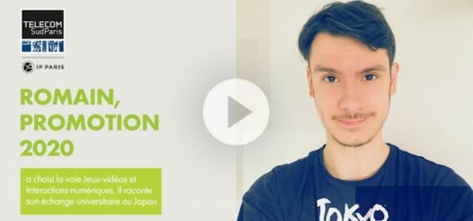 Romain Chicoix, élève ingénieur à Télécom SudParis